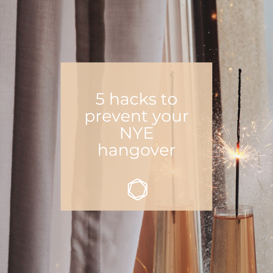 5 hacks to prevent your NYE hangover 🎆🍾